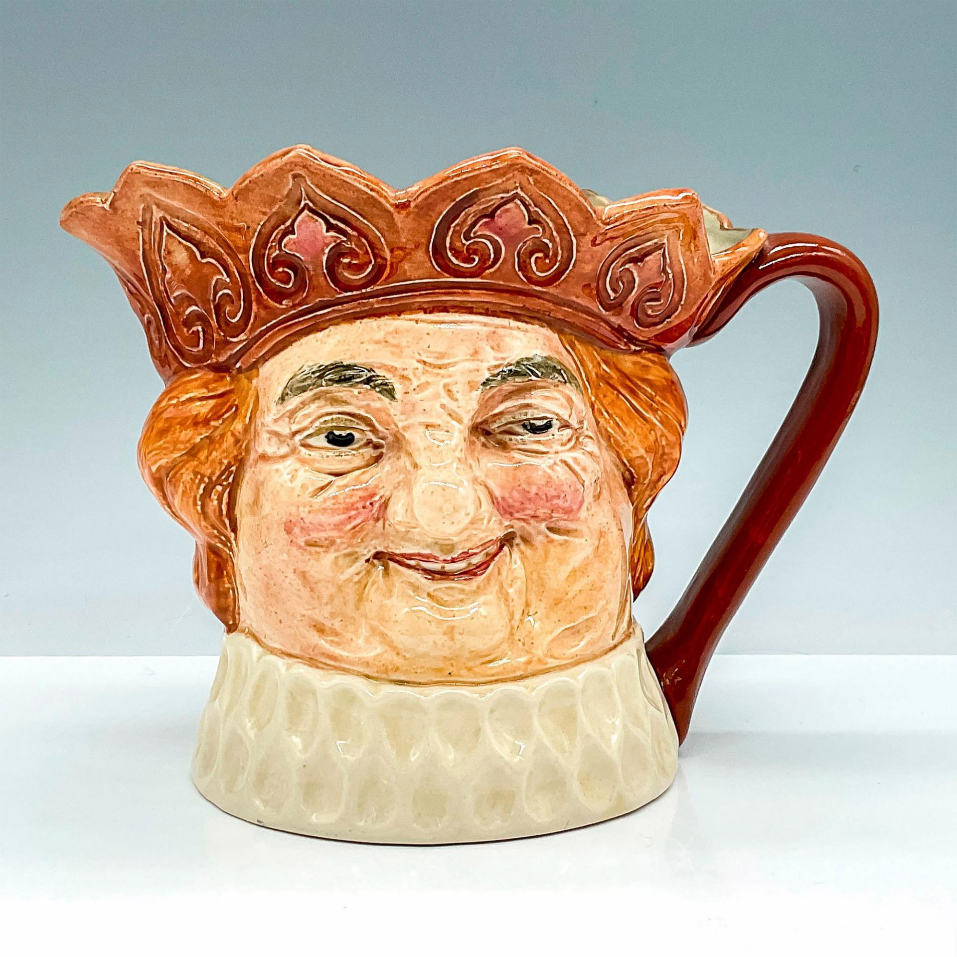 Royal Doulton Musical Jug, Old King Cole Brown Crown D6014