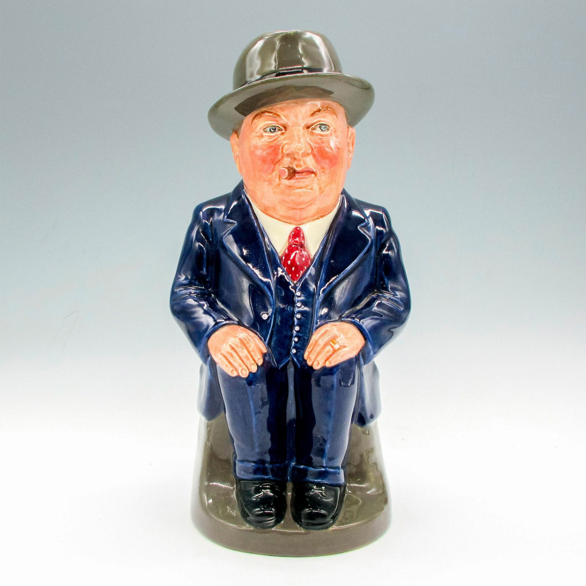 Cliff Cornell (Dark Blue Suit, Large) - Royal Doulton Toby Jug