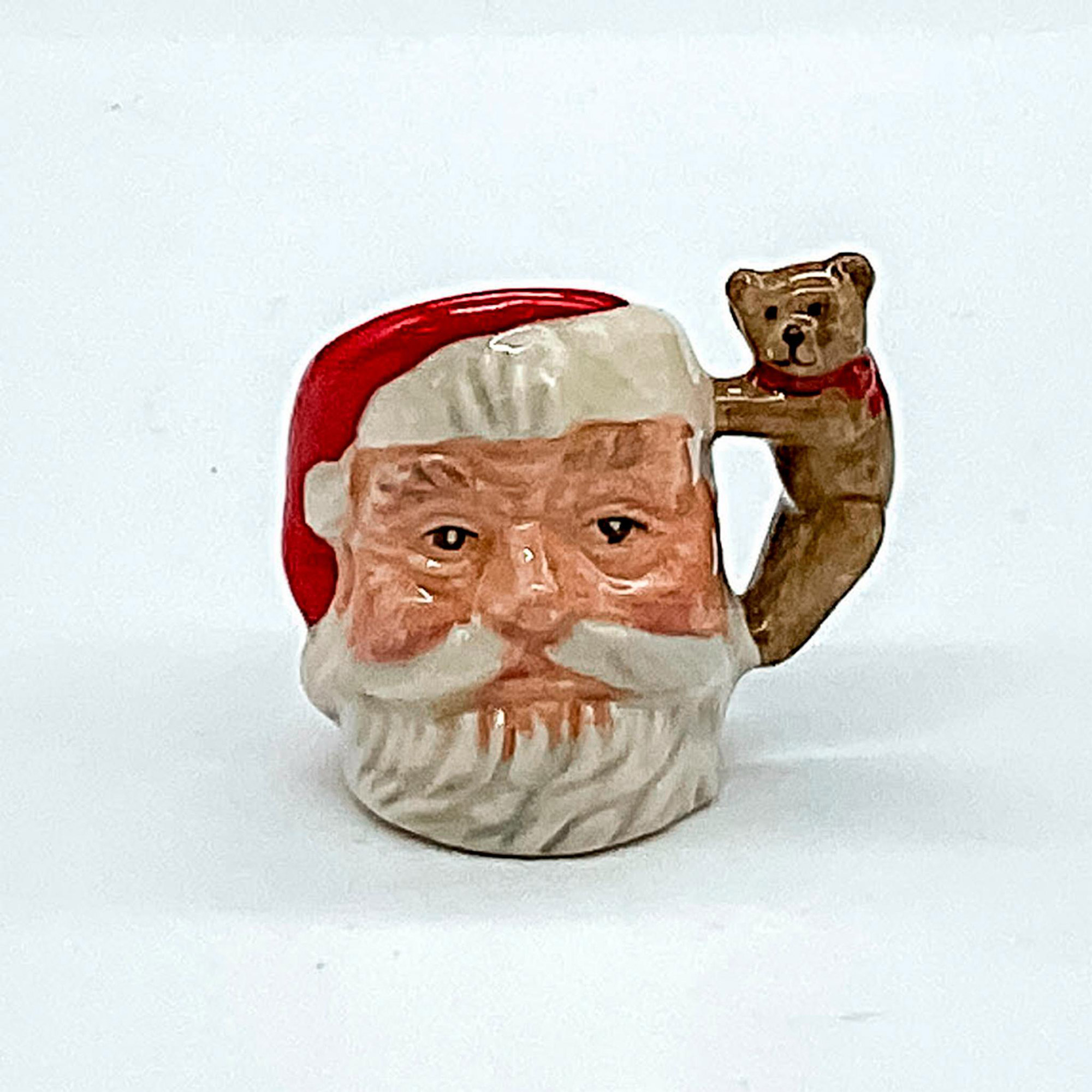 Santa Claus D7060 (Teddy Bear) - Tiny - Royal Doulton Character Jug