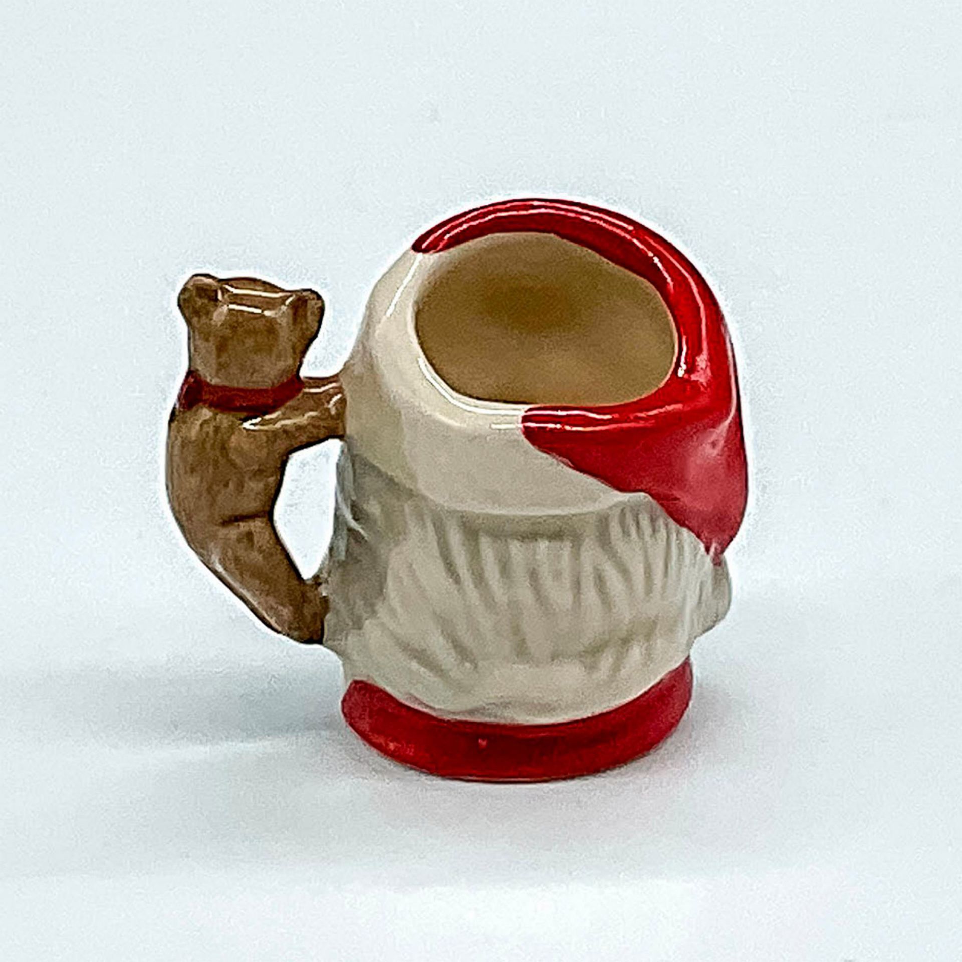 Santa Claus D7060 (Teddy Bear) - Tiny - Royal Doulton Character Jug - Bild 2 aus 3