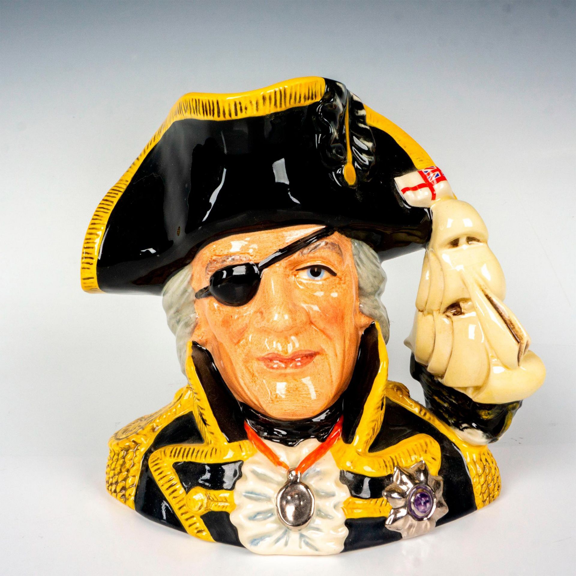 Vice Admiral Lord Nelson D6932 - Large - Royal Doulton Character Jug