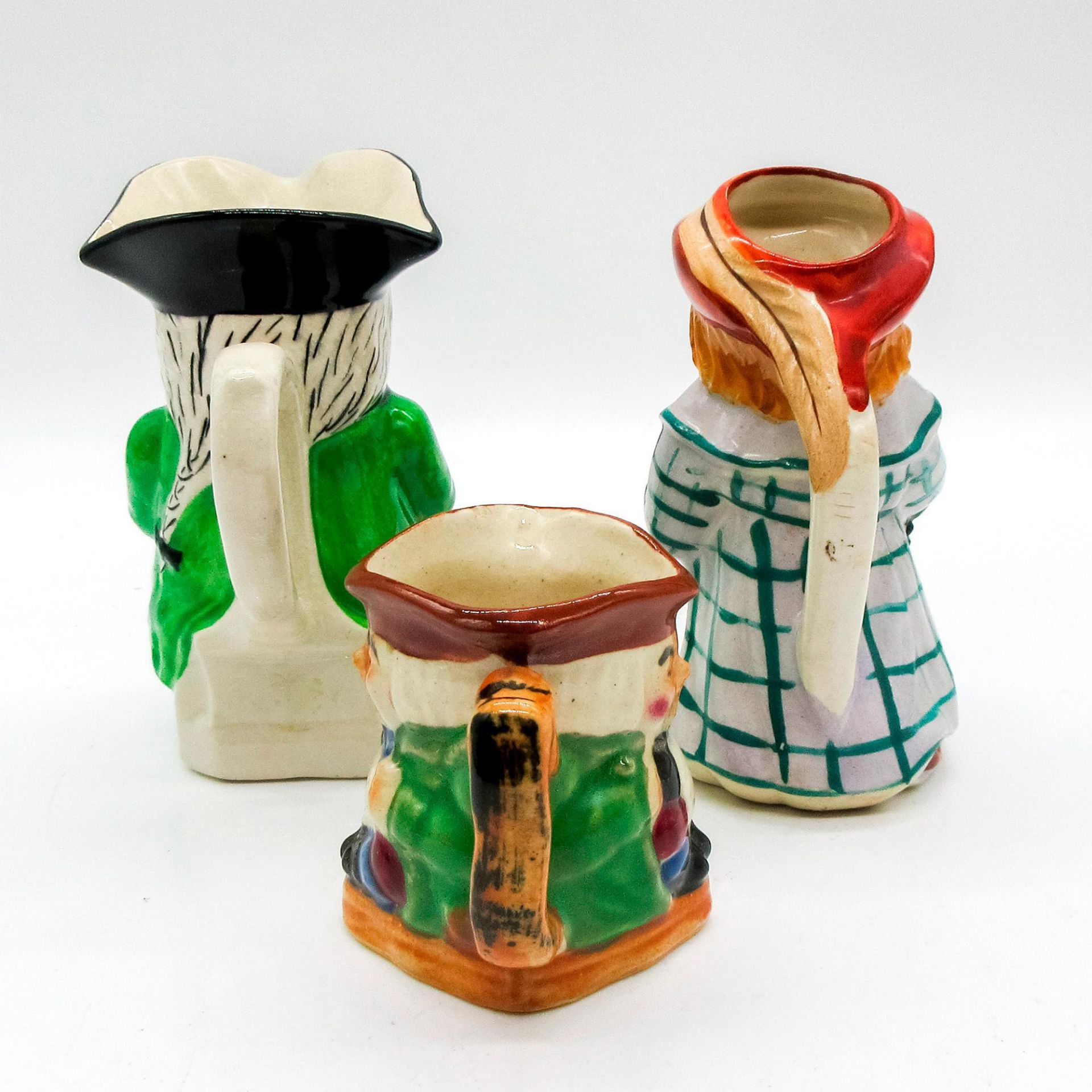 3pc Toby Jugs, Various Characters - Image 2 of 3