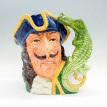 Capt Hook D6597 - Large - Royal Doulton Character Jug