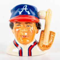 Atlanta Braves Baseball Player Prototype - Mini - Royal Doulton Character Jug