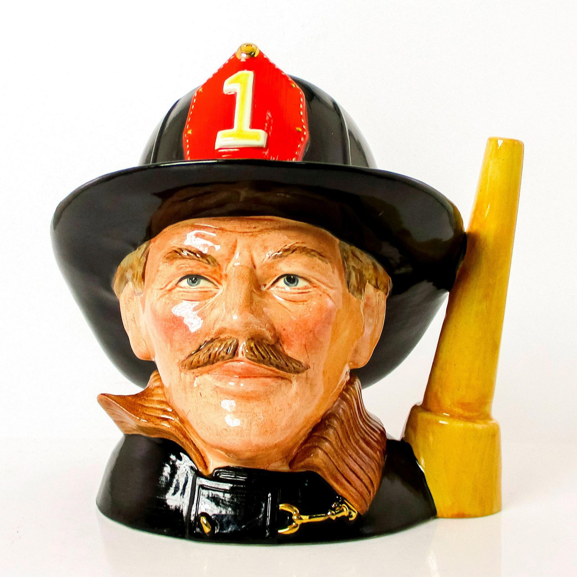 Fireman (Fire Hose Handle) 6697 - Large - Royal Doulton Character Jug