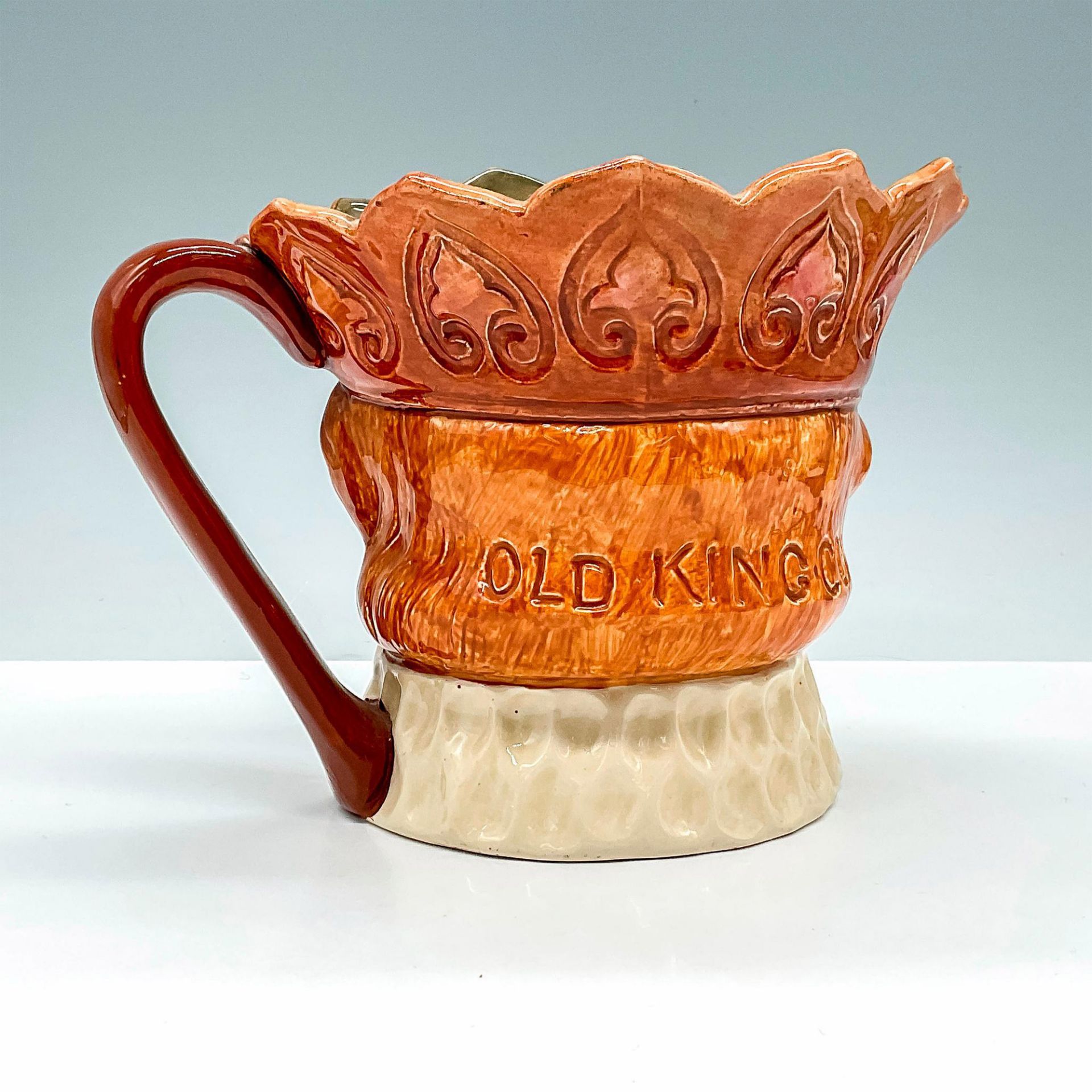 Royal Doulton Musical Jug, Old King Cole Brown Crown D6014 - Bild 2 aus 3