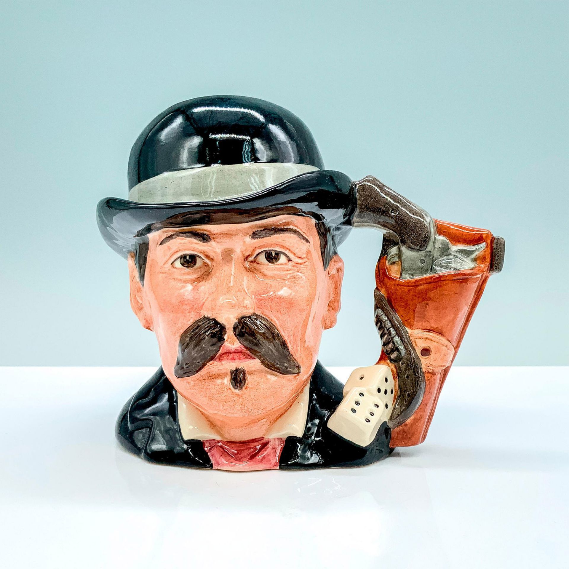 Doc Holliday D6731 - Odd Size - Royal Doulton Character Jug