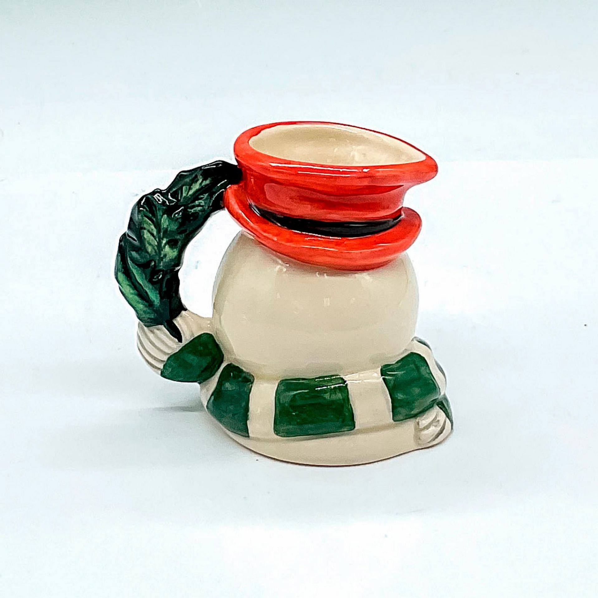 Snowman Holly and Berries D7062 - Mini - Royal Doulton Character Jug - Image 2 of 3