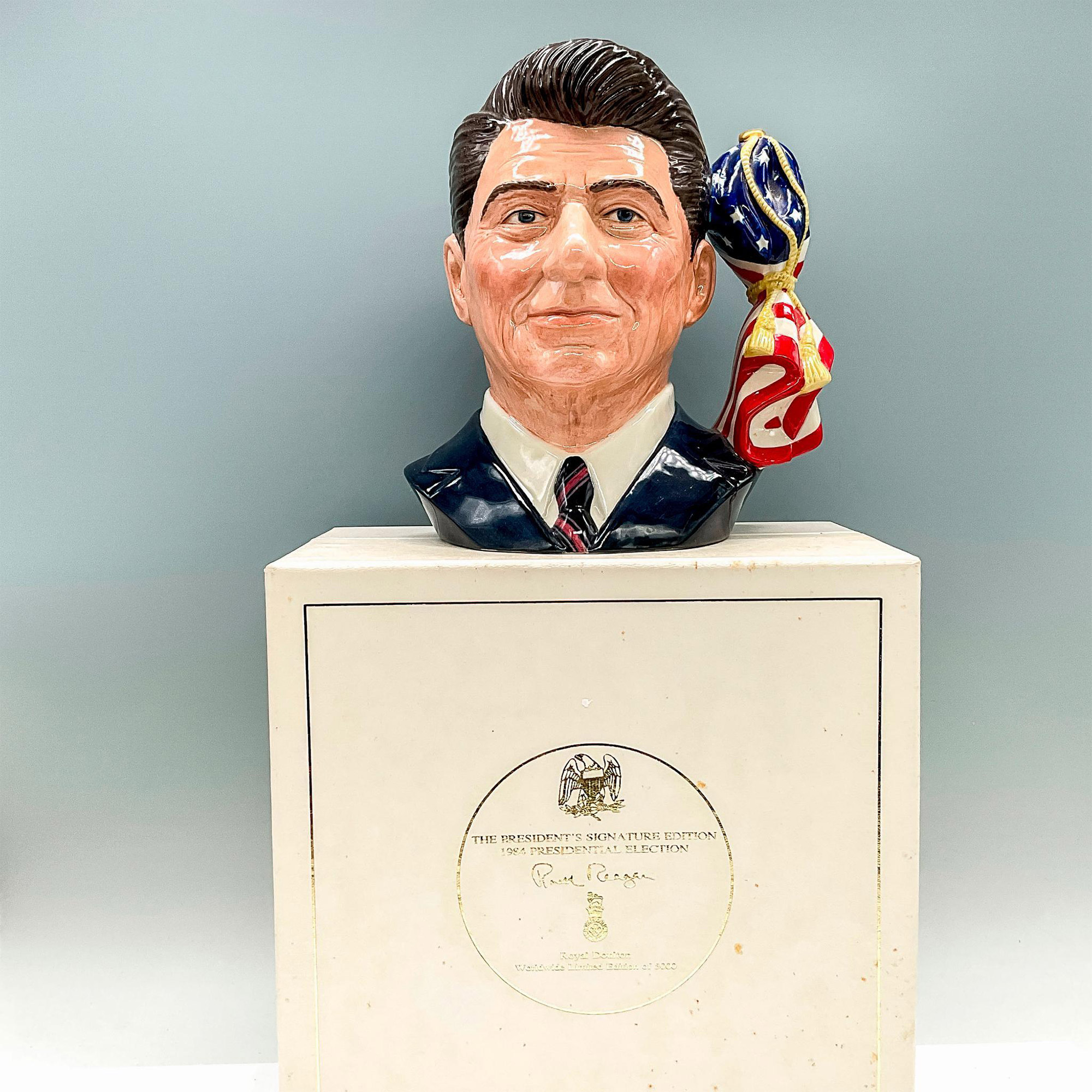 Ronald Reagan D6718 - Large - Royal Doulton Character Jug - Image 4 of 4