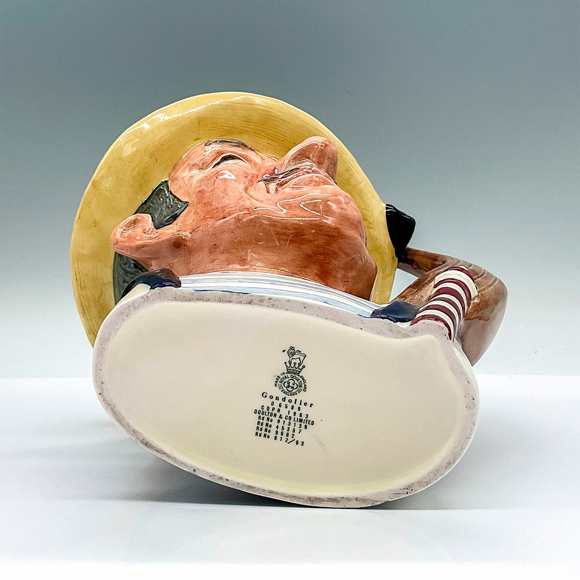 Gondolier D6589 - Large - Royal Doulton Character Jug - Image 3 of 3