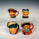 4pc Royal Doulton Small Classic Characters Jugs