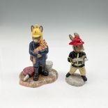 2pc Royal Doulton Bunnykins, Firemen DB268 + DB376