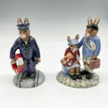 2pc Royal Doulton Bunnykins, World War II DB370 + DB373