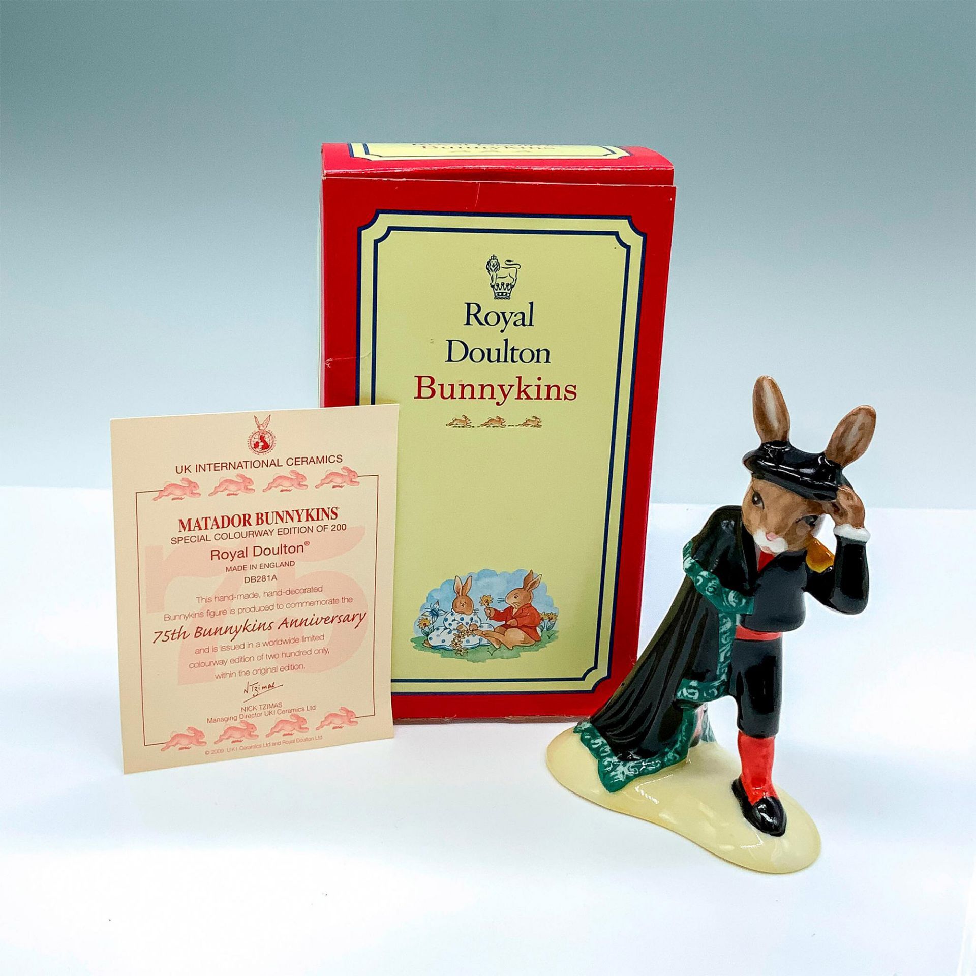 Royal Doulton Bunnykins, LE Colorway Matador DB281A - Image 5 of 5