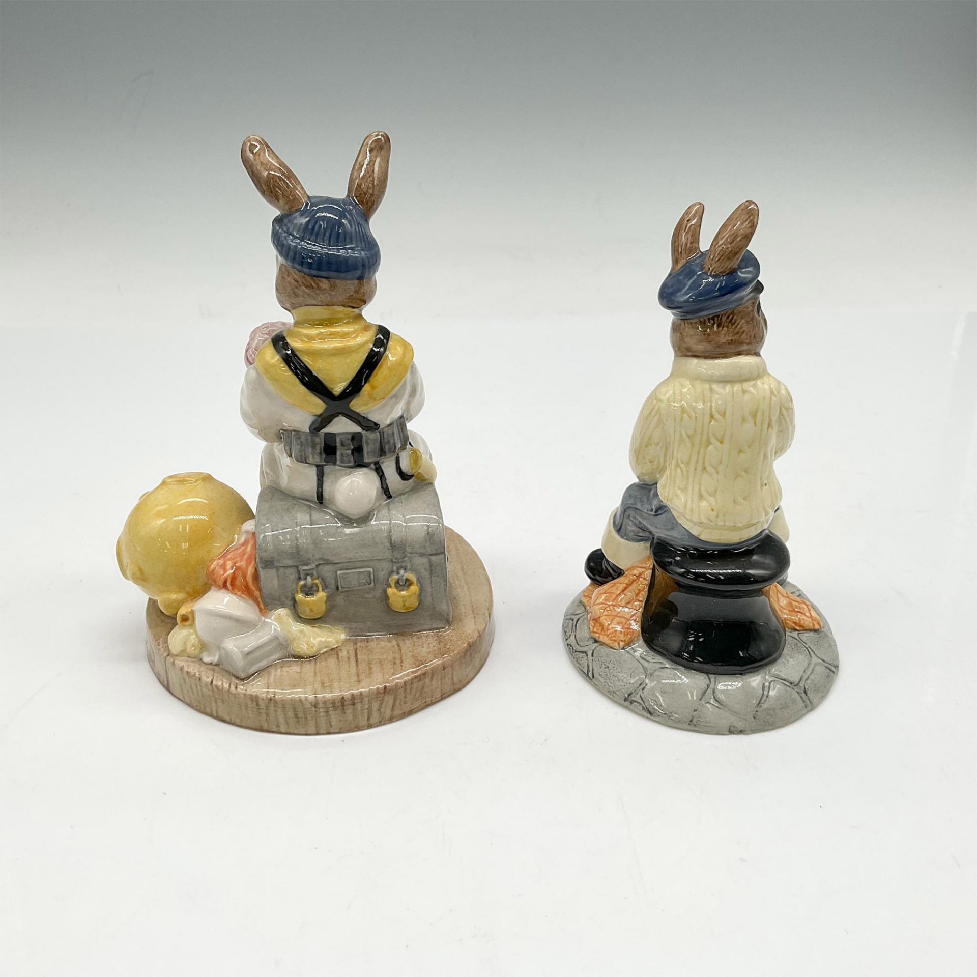 2pc Royal Doulton Bunnykins Figurines, DB273 + DB170 - Bild 2 aus 3