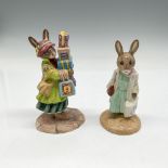 2pc Royal Doulton Bunnykins, Retail Therapy DB233 + DB428