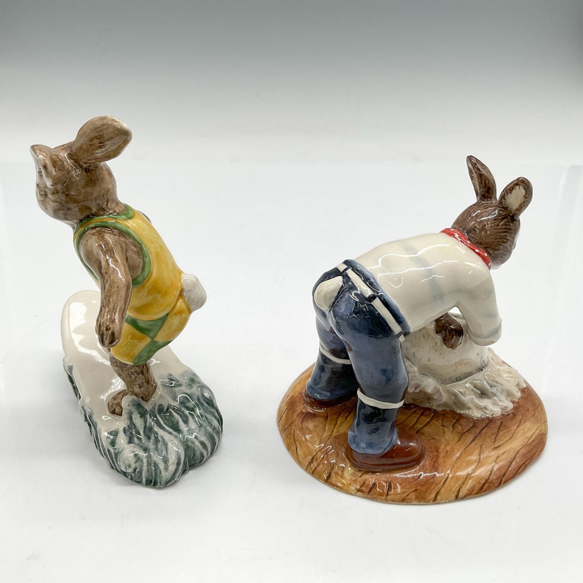 2pc Royal Doulton Bunnykins, Australia DB133 + DB368 - Bild 2 aus 3