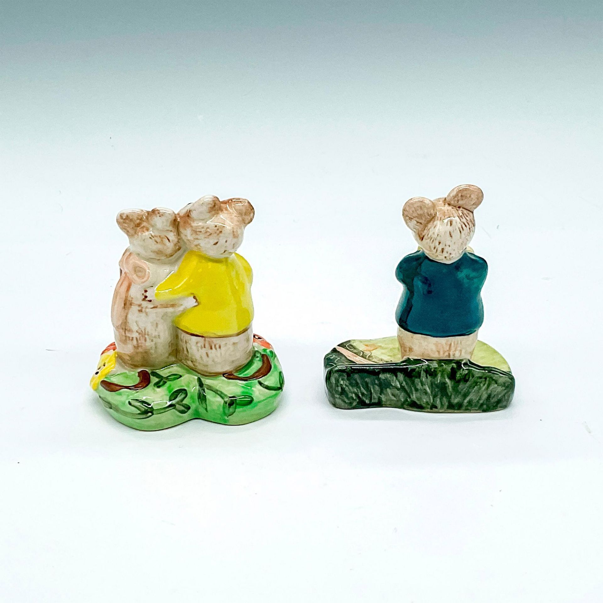 2pc Beswick Kitty MacBride Figurines, A Snack & Just Good - Bild 2 aus 3