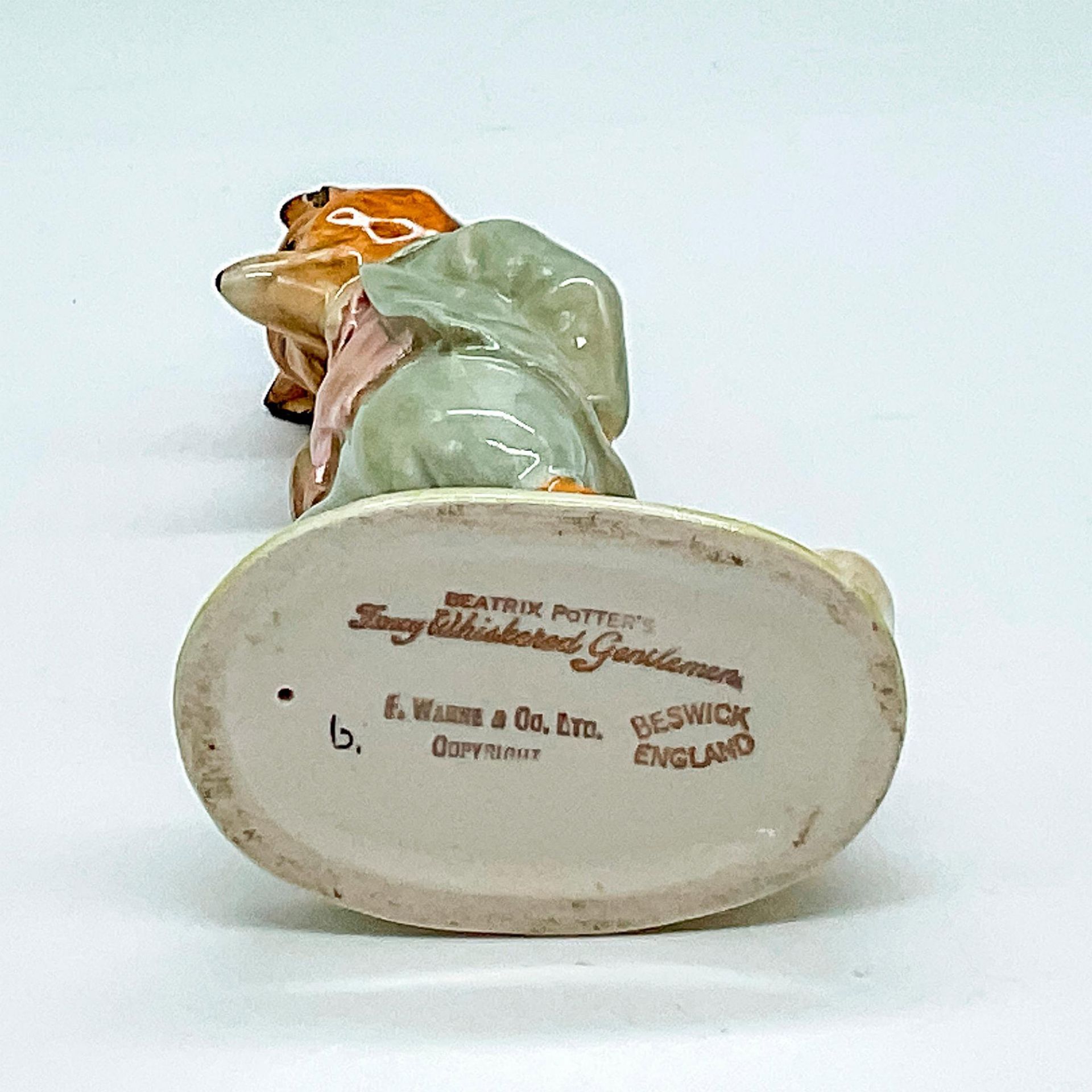 Beswick Beatrix Potter Figurine, Foxy Whiskered Gentleman - Bild 3 aus 3