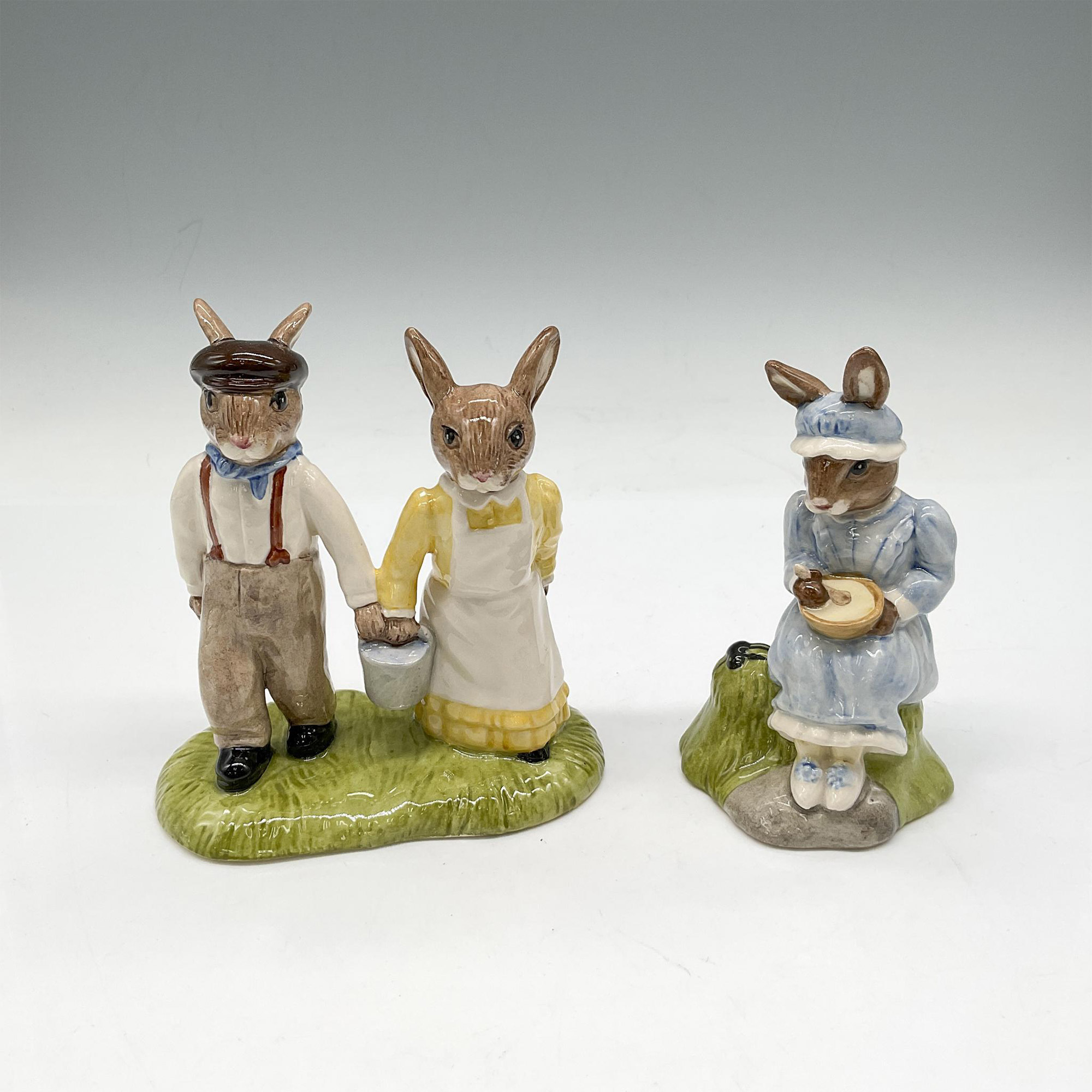 2pc Royal Doulton Bunnykins, Nursery Rhymes DB222 + DB240