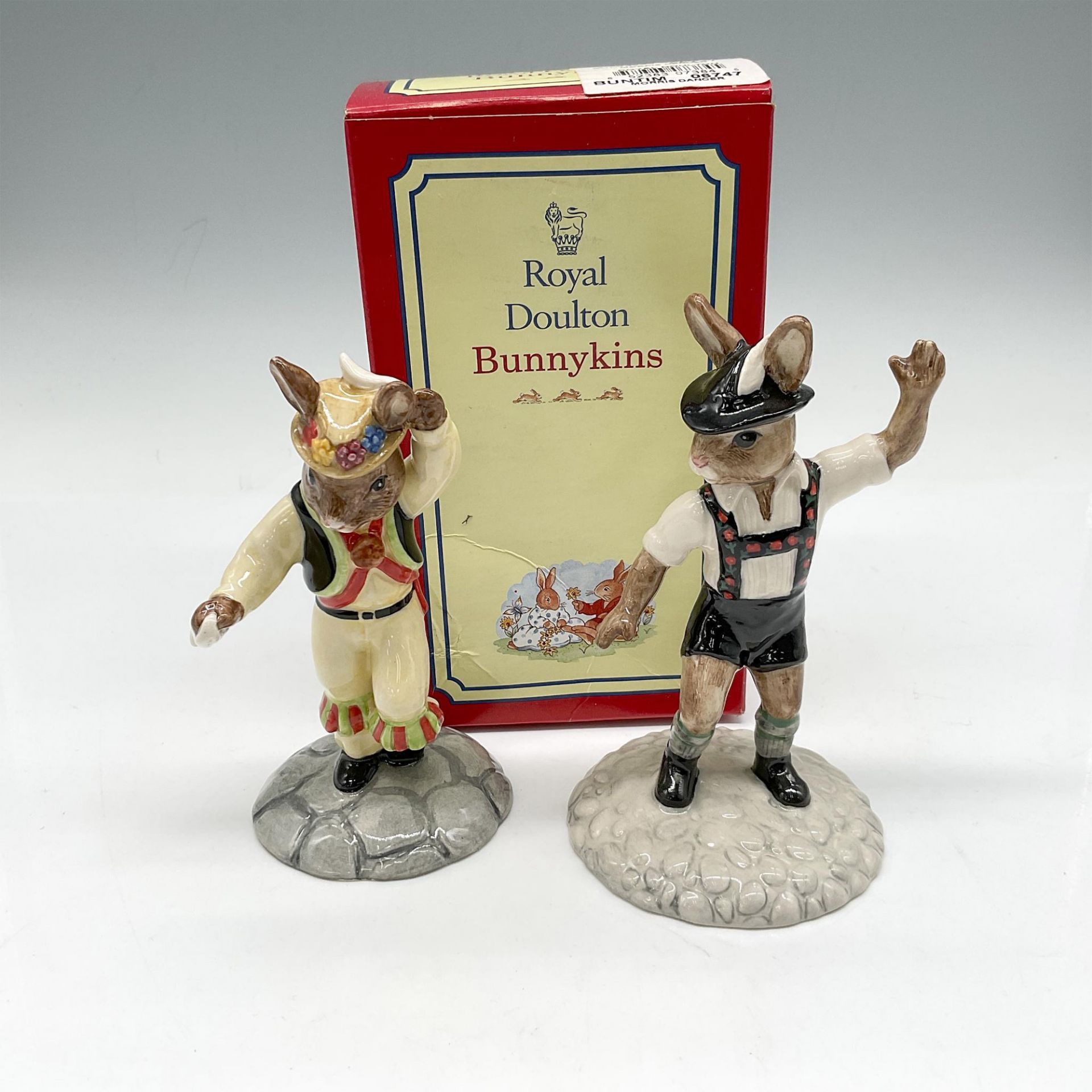 2pc Royal Doulton Bunnykins, Dancers of the World DB204 + DB242 - Bild 4 aus 4