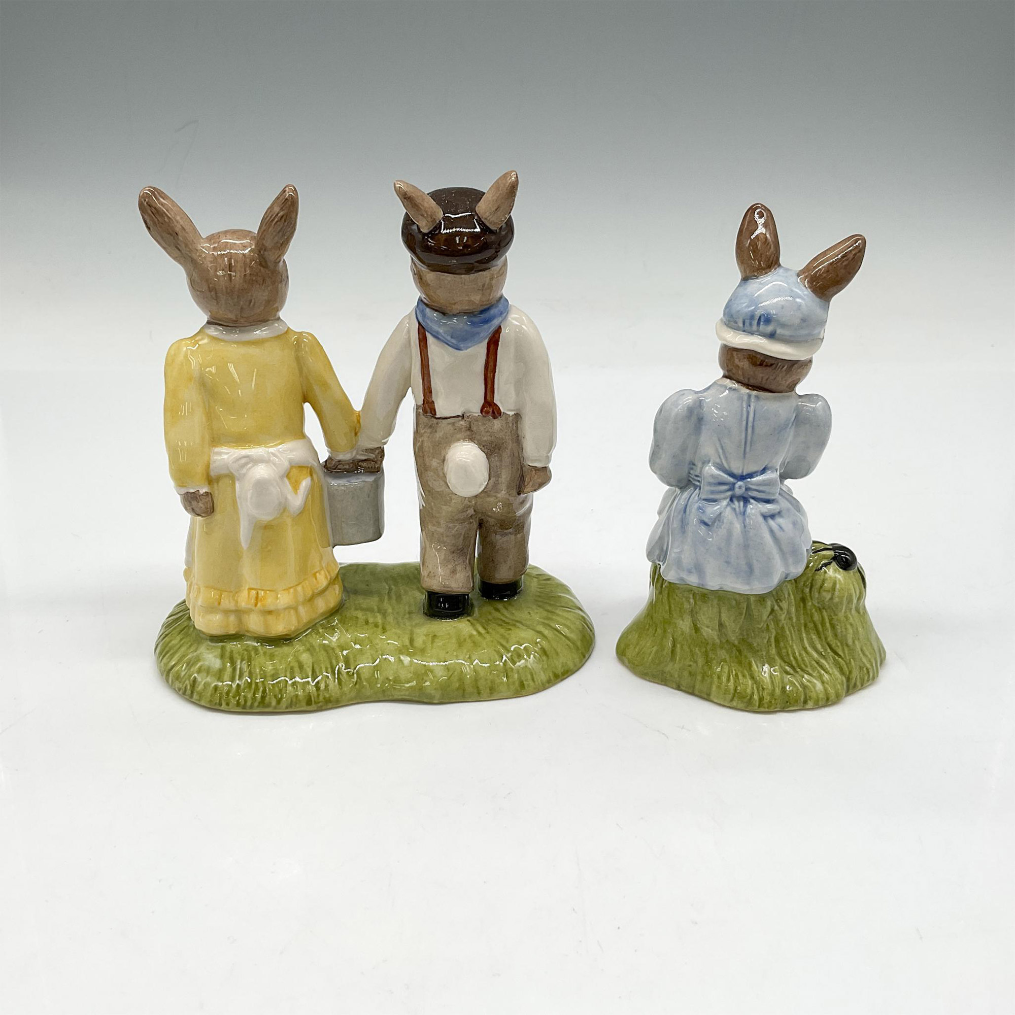 2pc Royal Doulton Bunnykins, Nursery Rhymes DB222 + DB240 - Image 2 of 4