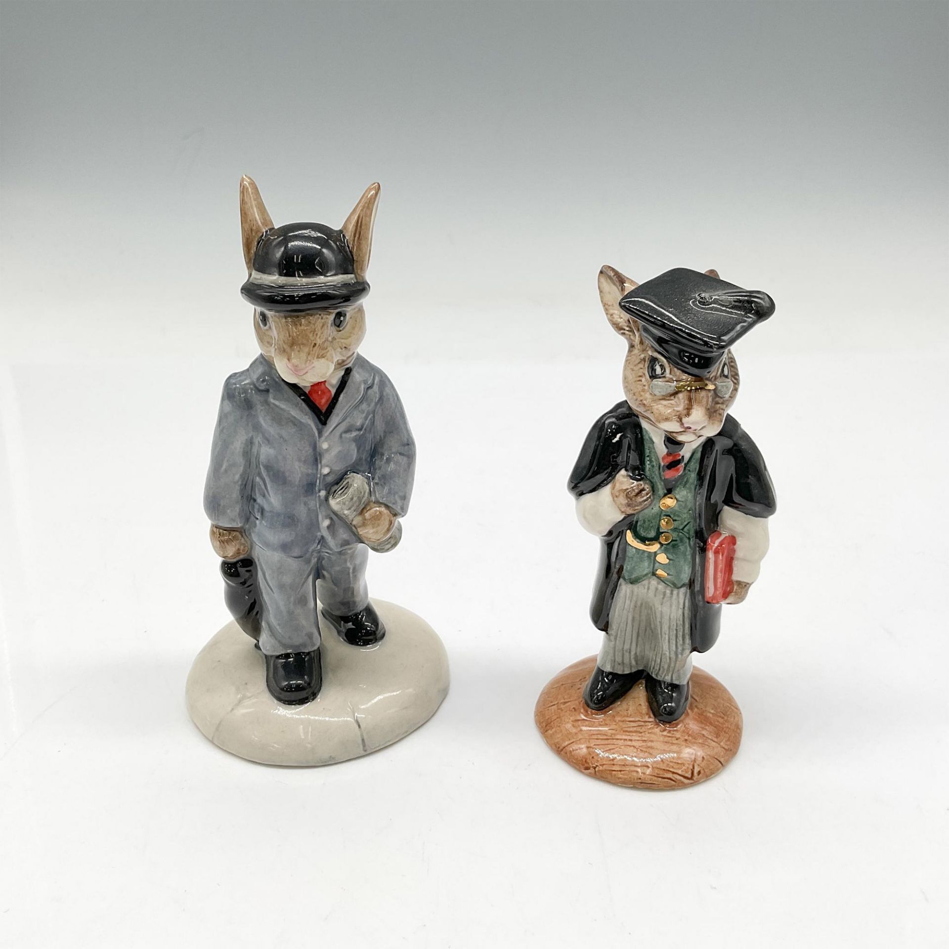 2pc Royal Doulton Bunnykins, Professionals DB60 + DB203