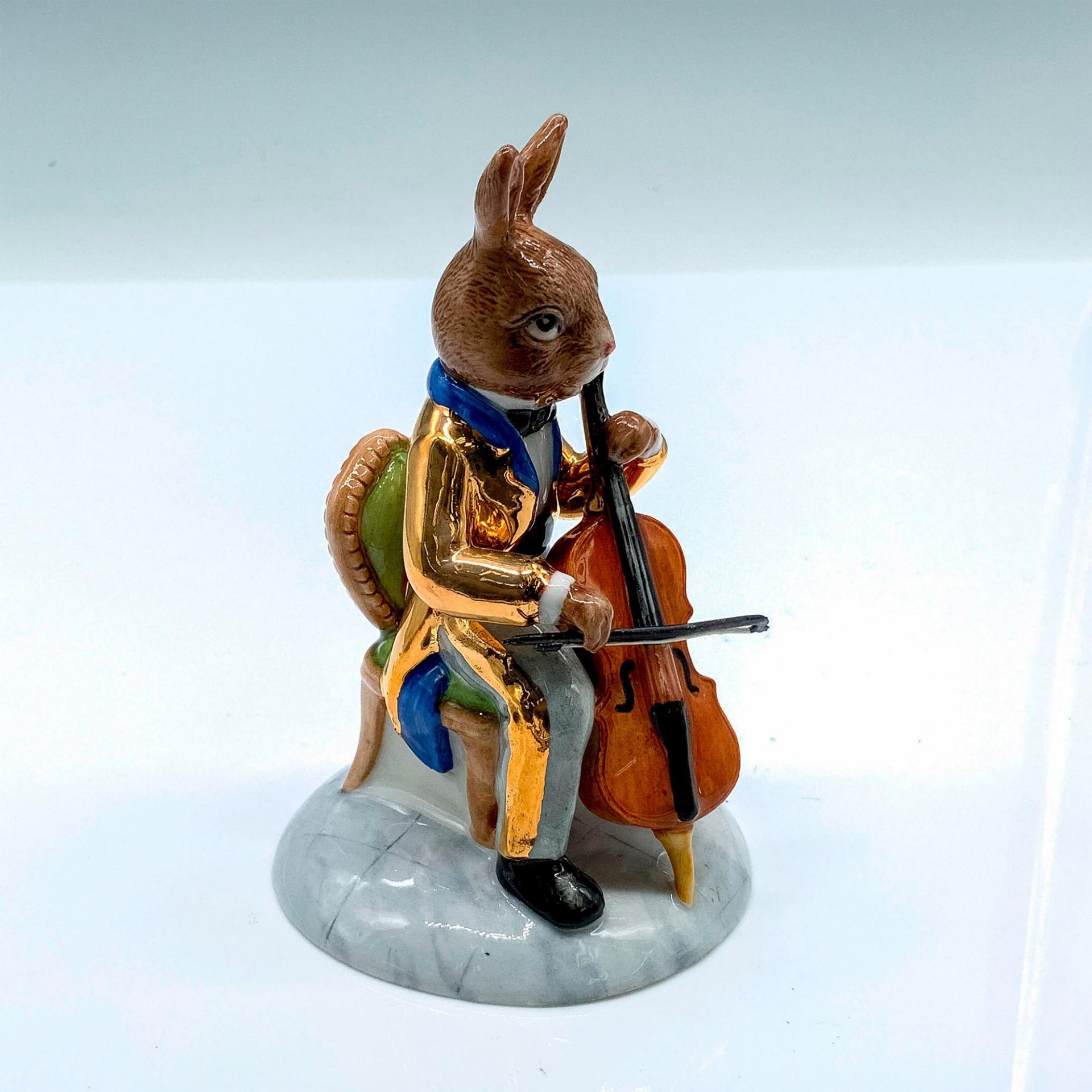 Royal Doulton Bunnykins, Special Gold Issue Cellist DB393 - Bild 2 aus 5