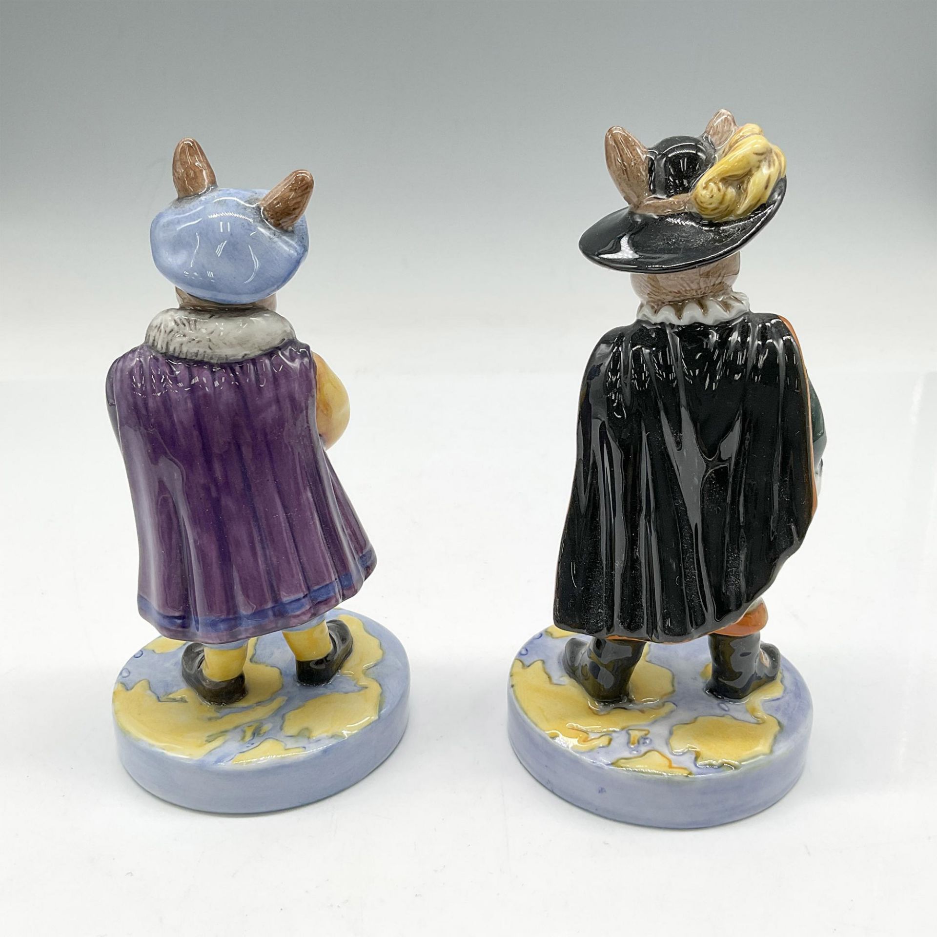 2pc Royal Doulton Bunnykins, Explorer Figurines DB414 + DB416 - Bild 2 aus 3