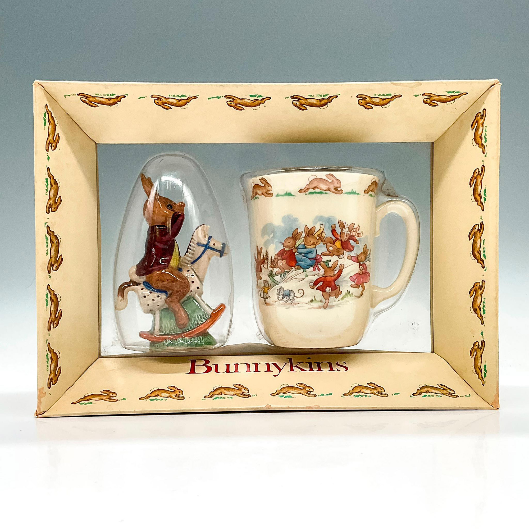 Royal Doulton Bunnykins Mug and Figurine Gift Set - Image 2 of 3