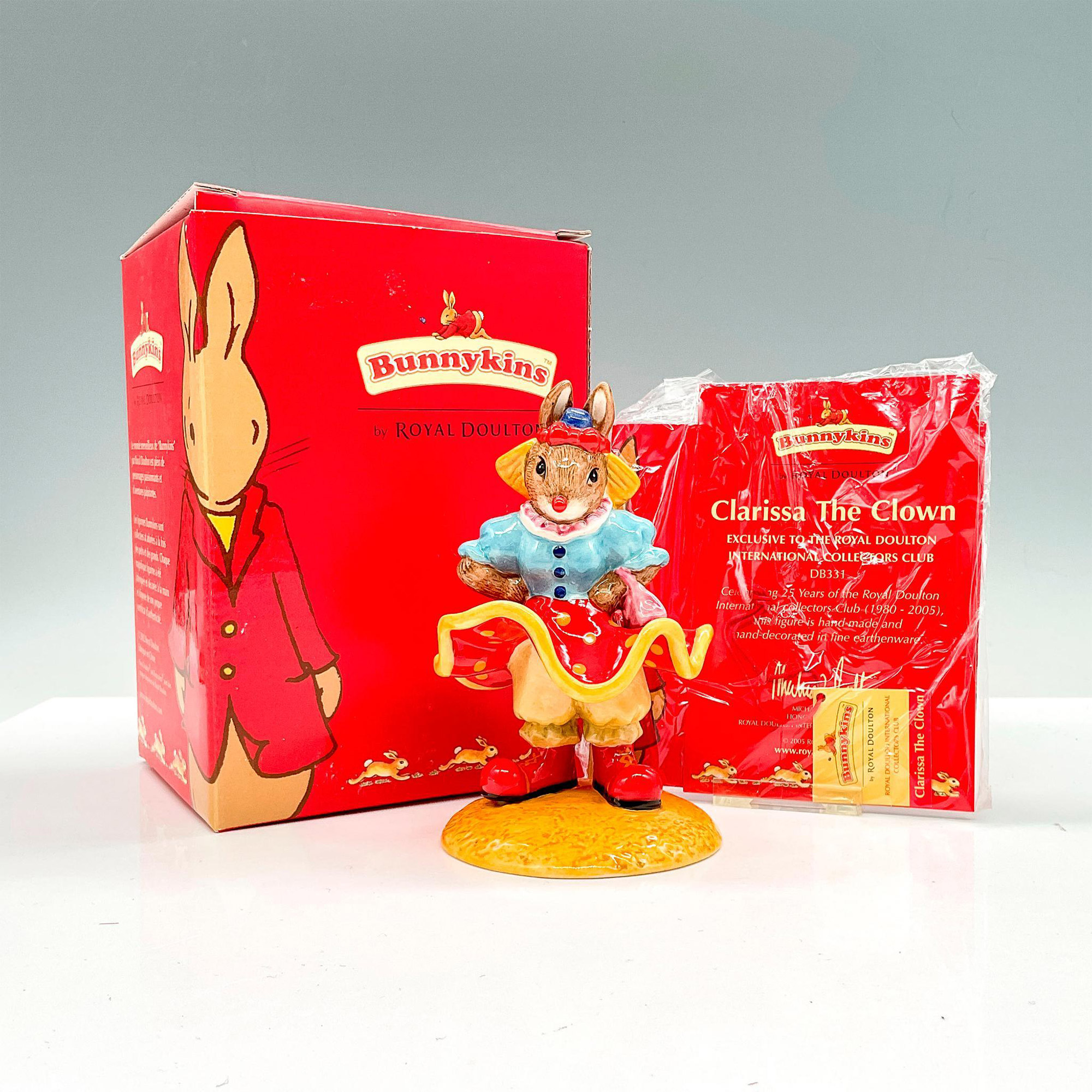 Clarissa the Clown DB331 - Royal Doulton Bunnykins - Image 2 of 4