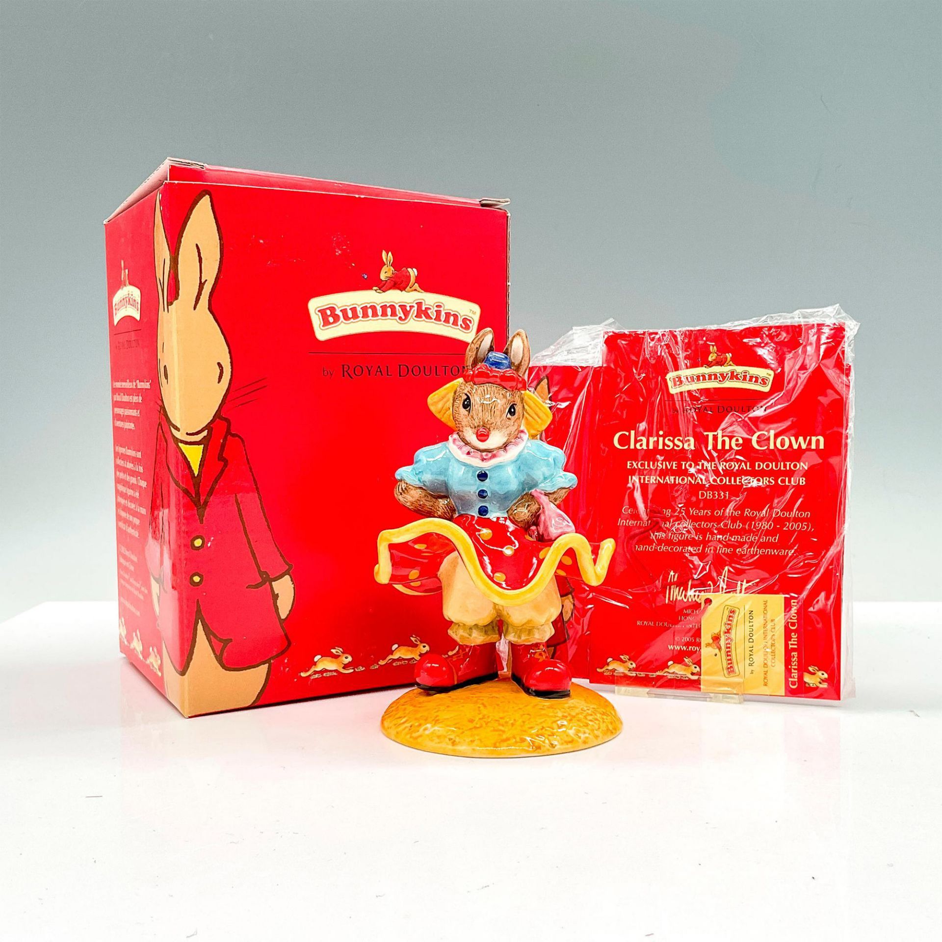 Clarissa the Clown DB331 - Royal Doulton Bunnykins - Bild 2 aus 4