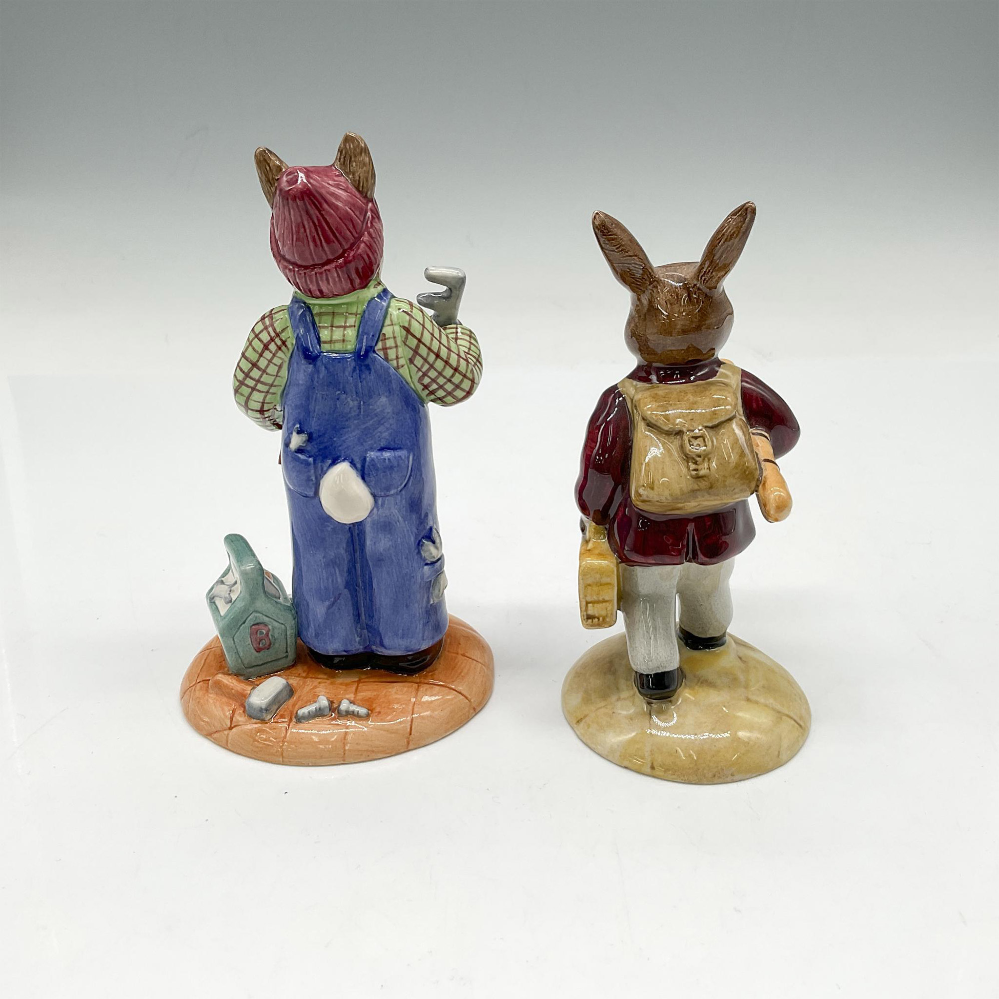 2pc Royal Doulton Bunnykins, Professions DB84 + DB378 - Image 2 of 3