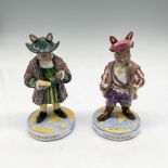 2pc Royal Doulton Bunnykins, Great Explorers DB413 + DB417