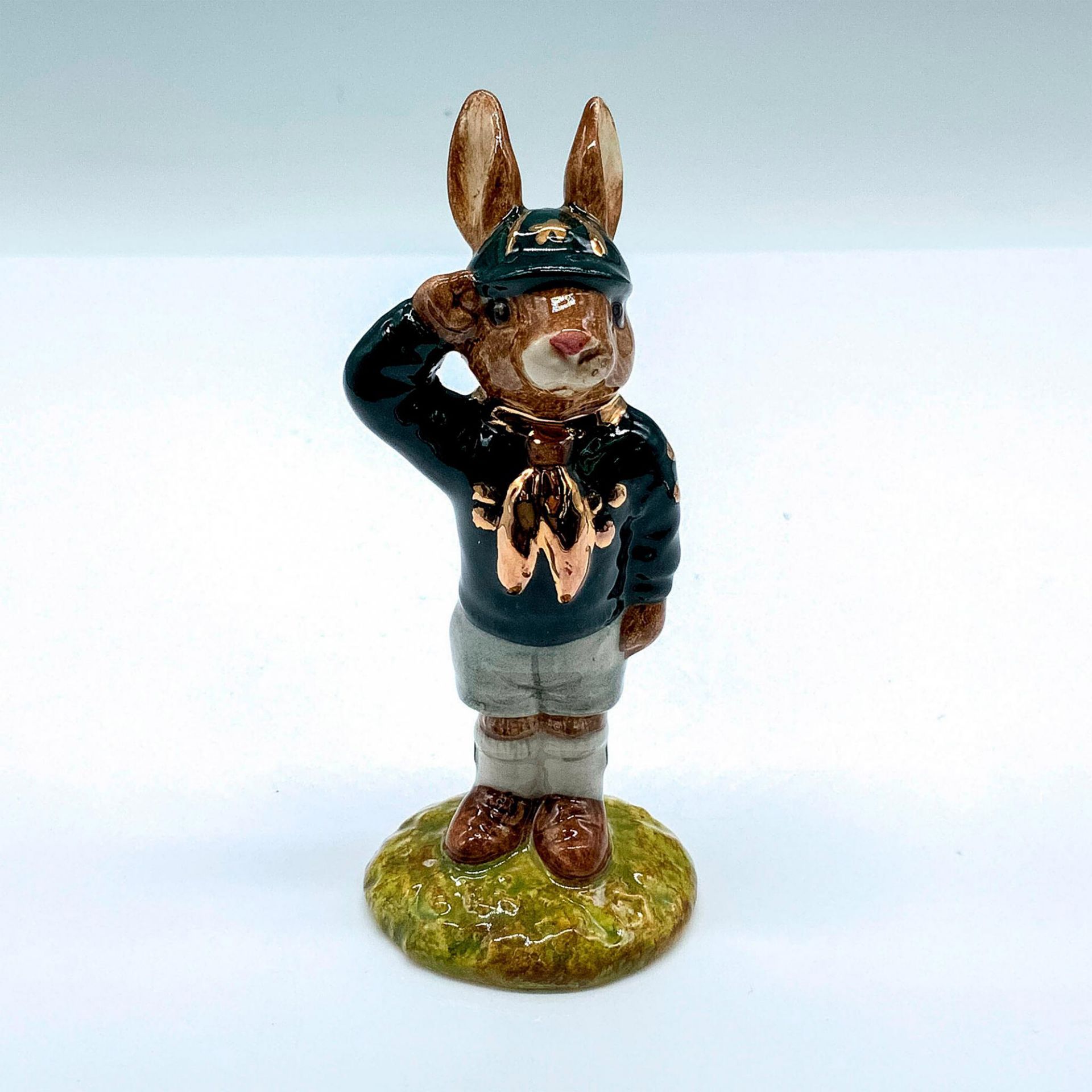 Royal Doulton Bunnykins, LE Gold Issue Be Prepared DB56