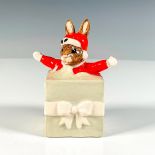 Royal Doulton Bunnykins Colorway Figurine, Christmas Surprise