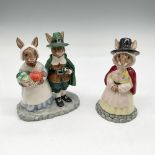 2pc Royal Doulton Bunnykins, Pilgrims DB172 + DB212