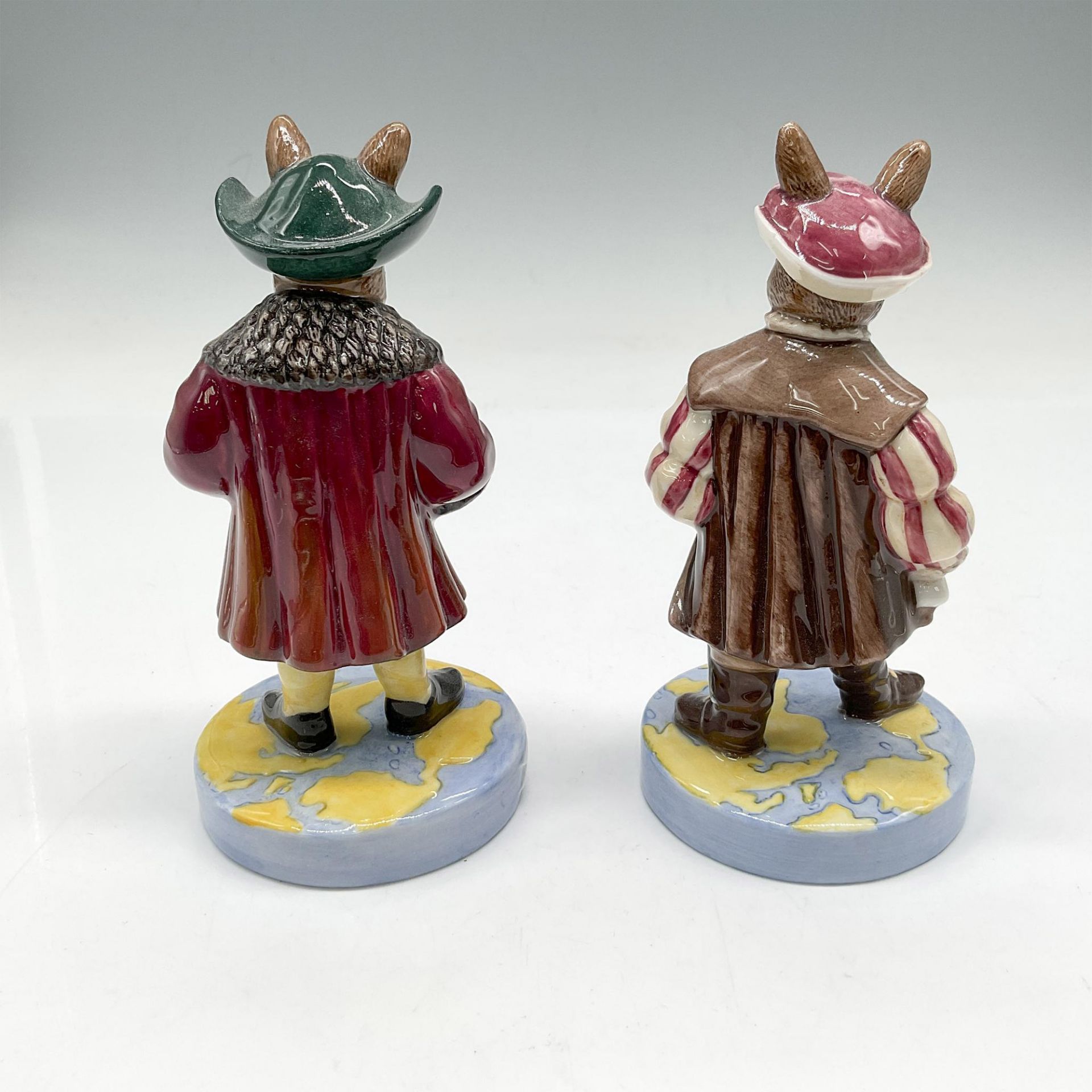 2pc Royal Doulton Bunnykins, Great Explorers DB413 + DB417 - Bild 2 aus 3