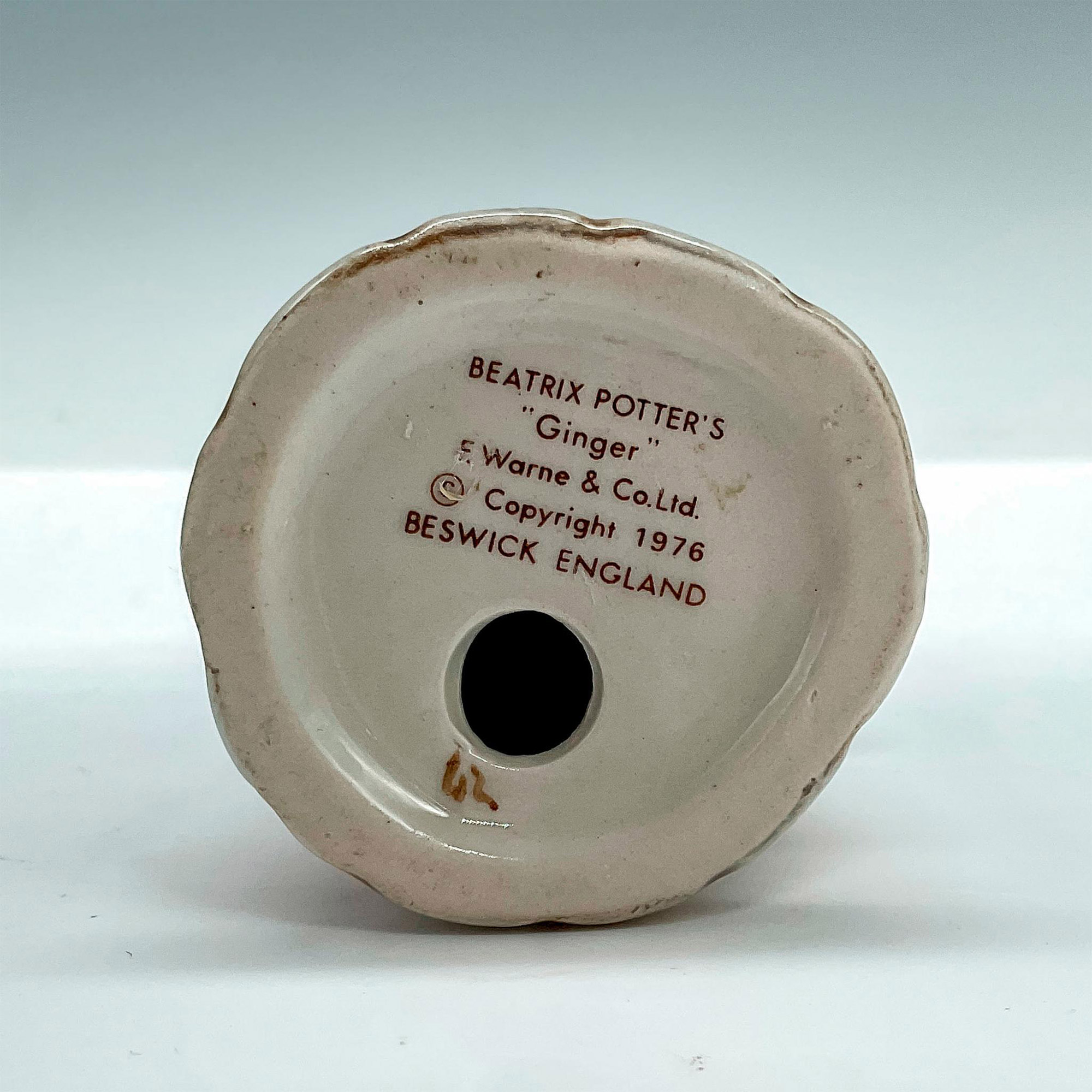 Beswick Beatrix Potter's Figurine, Ginger - Image 3 of 3
