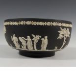 Wedgwood Black Jasperware Sacrifice Bowl