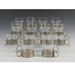 14pc Timo Sarpaneva for Iittala Tsaikka Tea Glasses