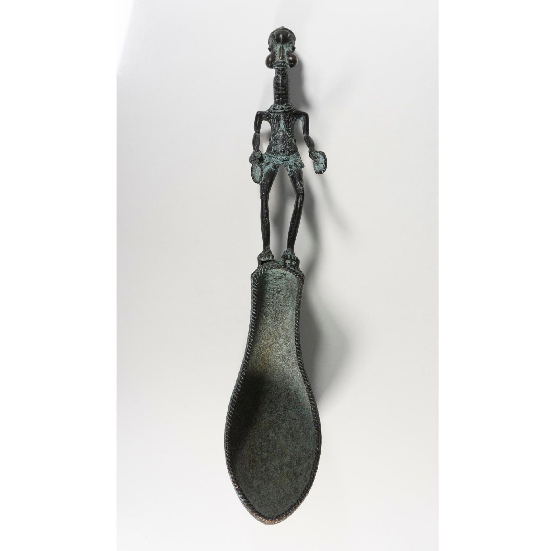 Bamum Bronze Ceremonial Spoon, Cameroon - Bild 2 aus 5