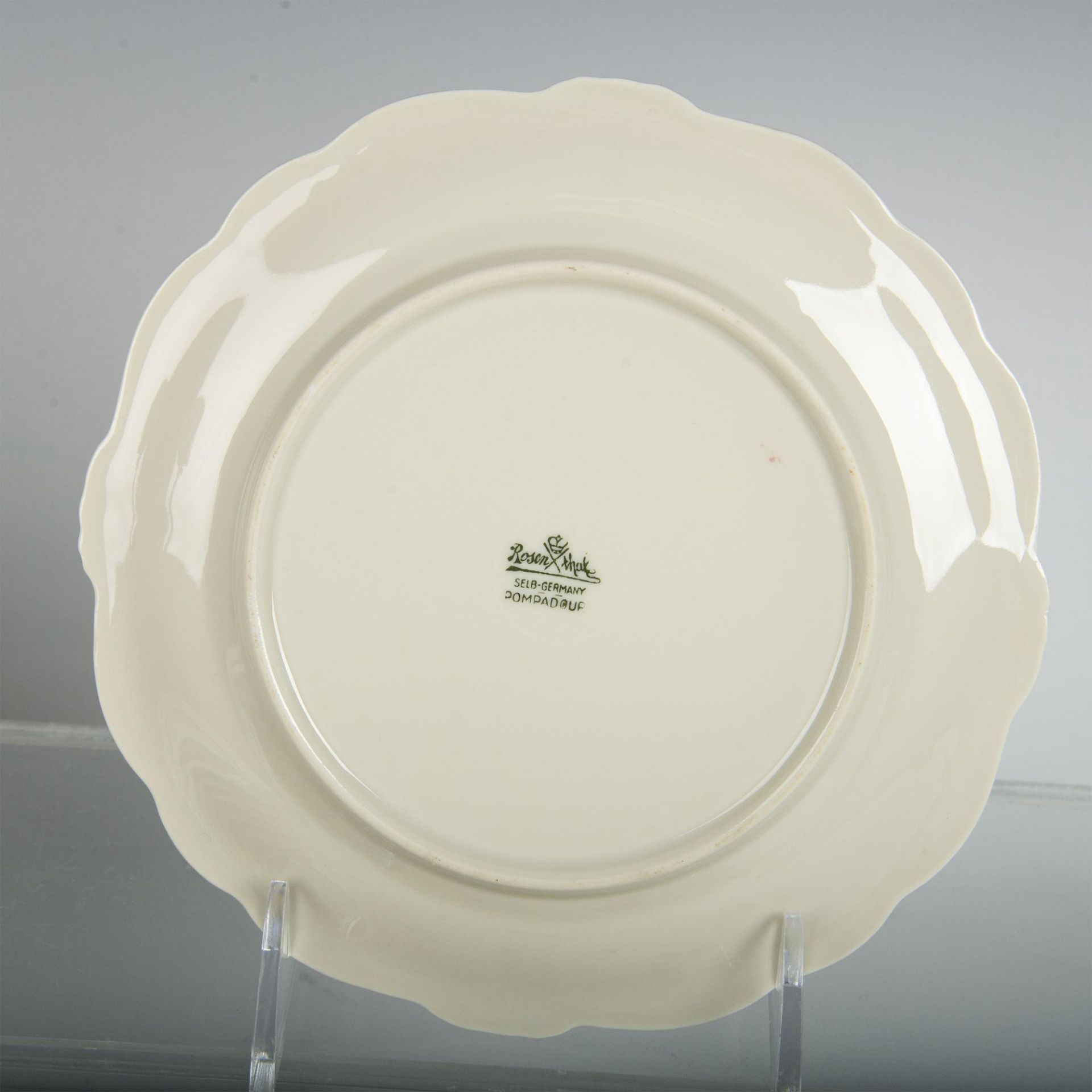 23pc Rosenthal Selb-Germany Pompadour Moss Rose Plates - Image 5 of 5