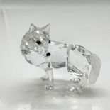 Swarovski Silver Crystal Figurine, Wolf