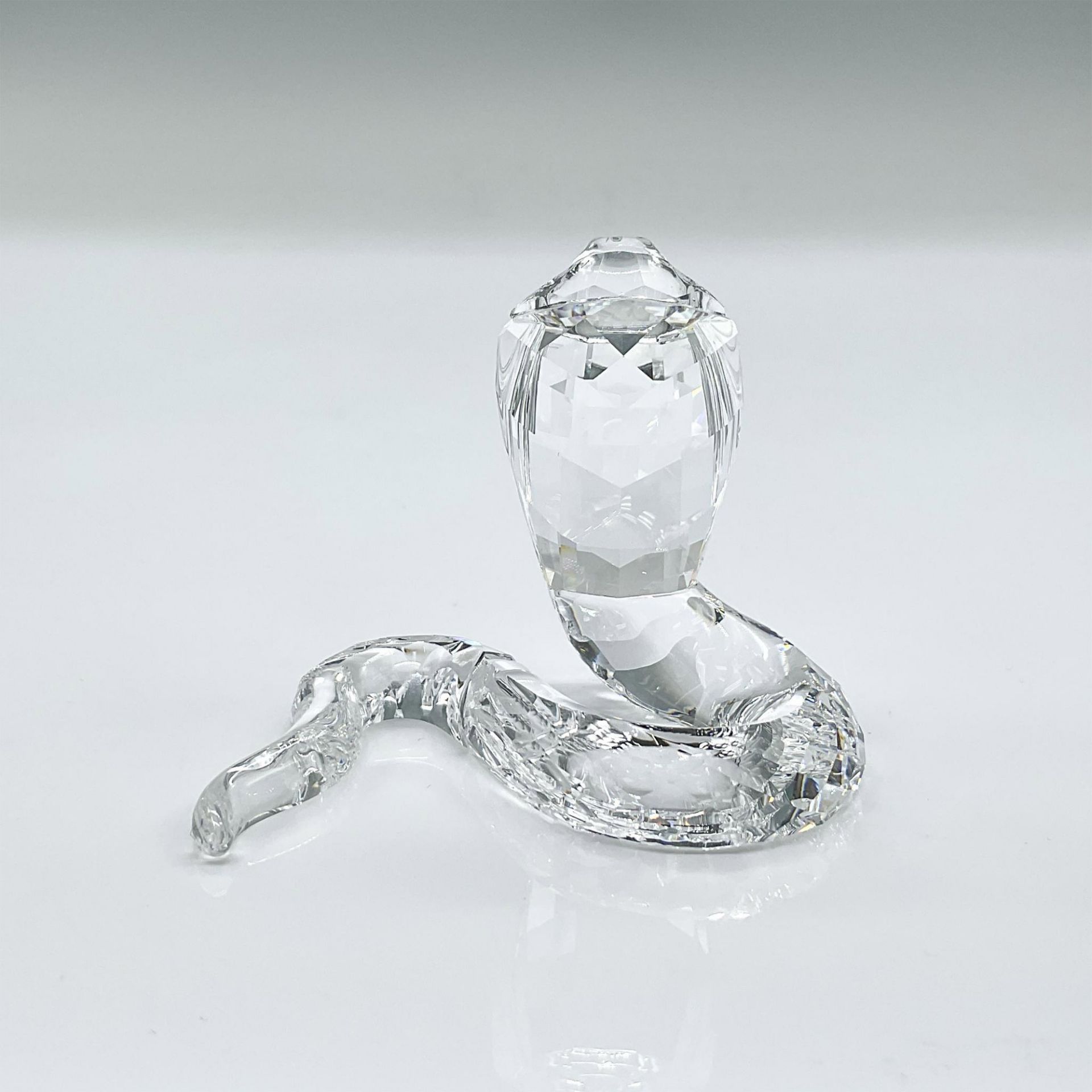 Swarovski Silver Crystal Figurine, Cobra - Bild 3 aus 5