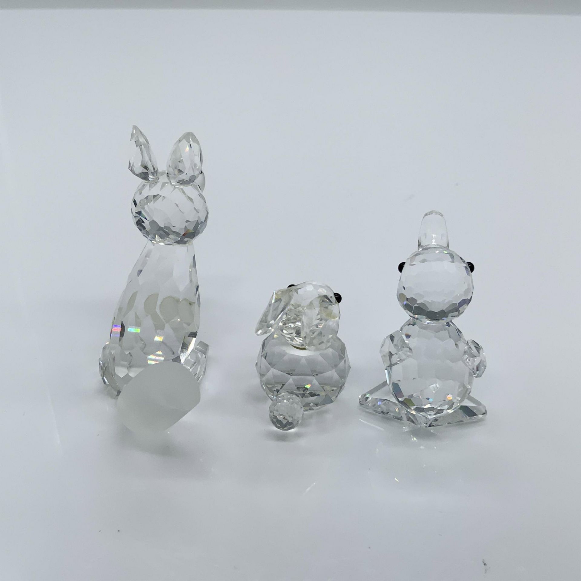 3pc Grouping of Swarovski Crystal Animal Figurines - Image 3 of 4