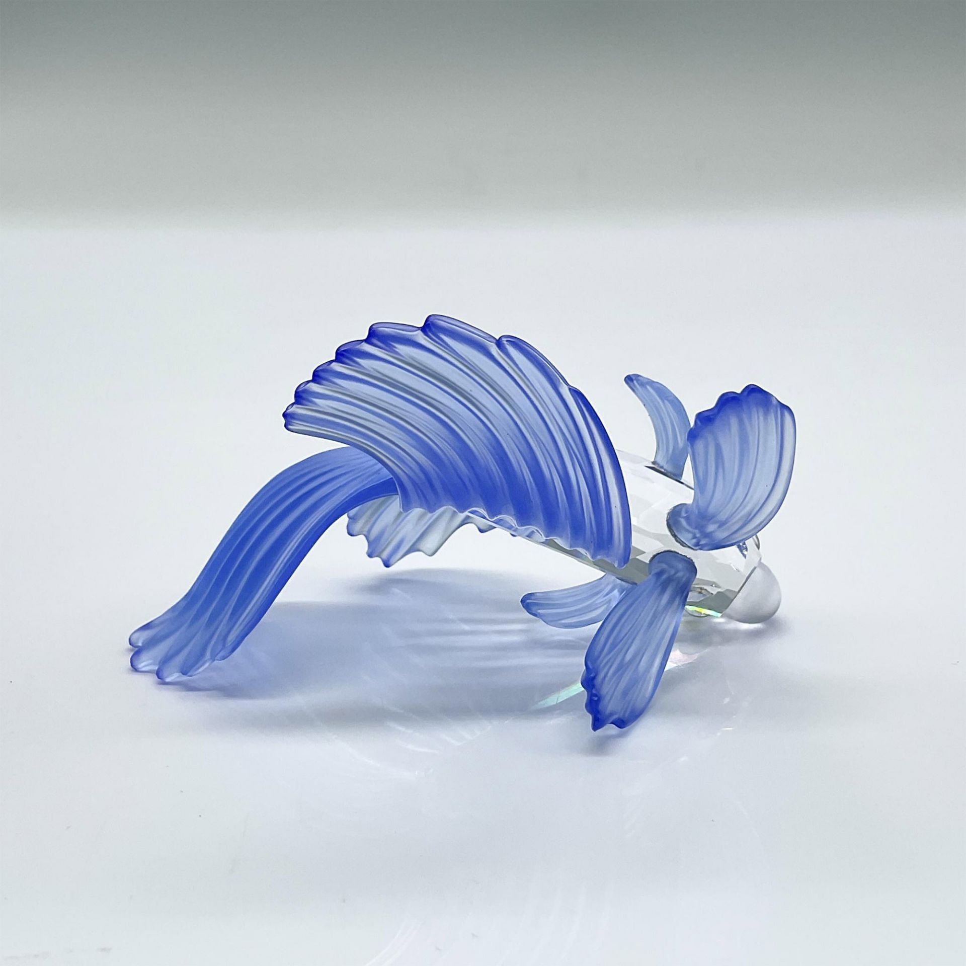 Swarovski Crystal Figurine, Siamese Fighting Fish Blue - Image 3 of 4