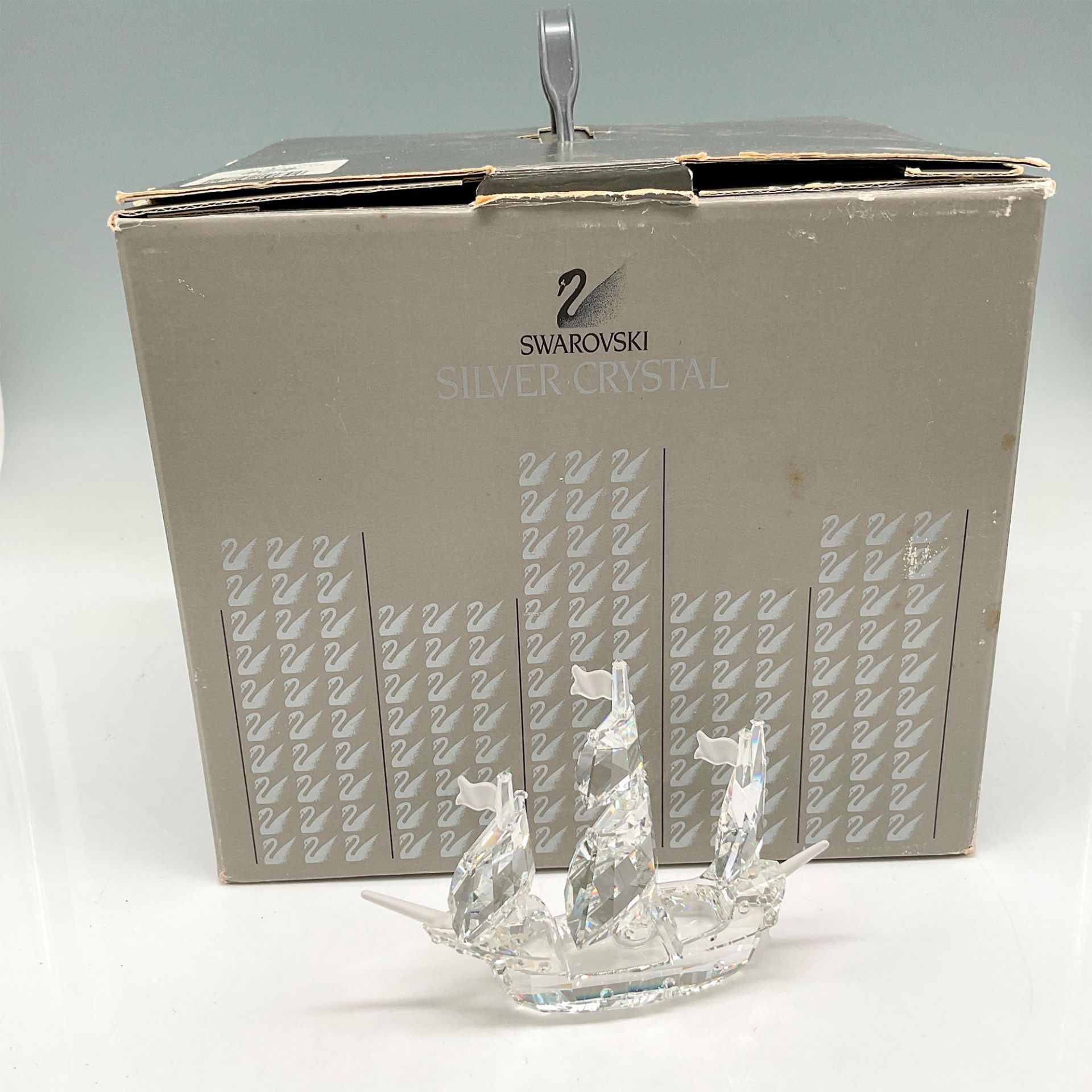 Swarovski Silver Crystal Figurine, Santa Maria - Image 4 of 4