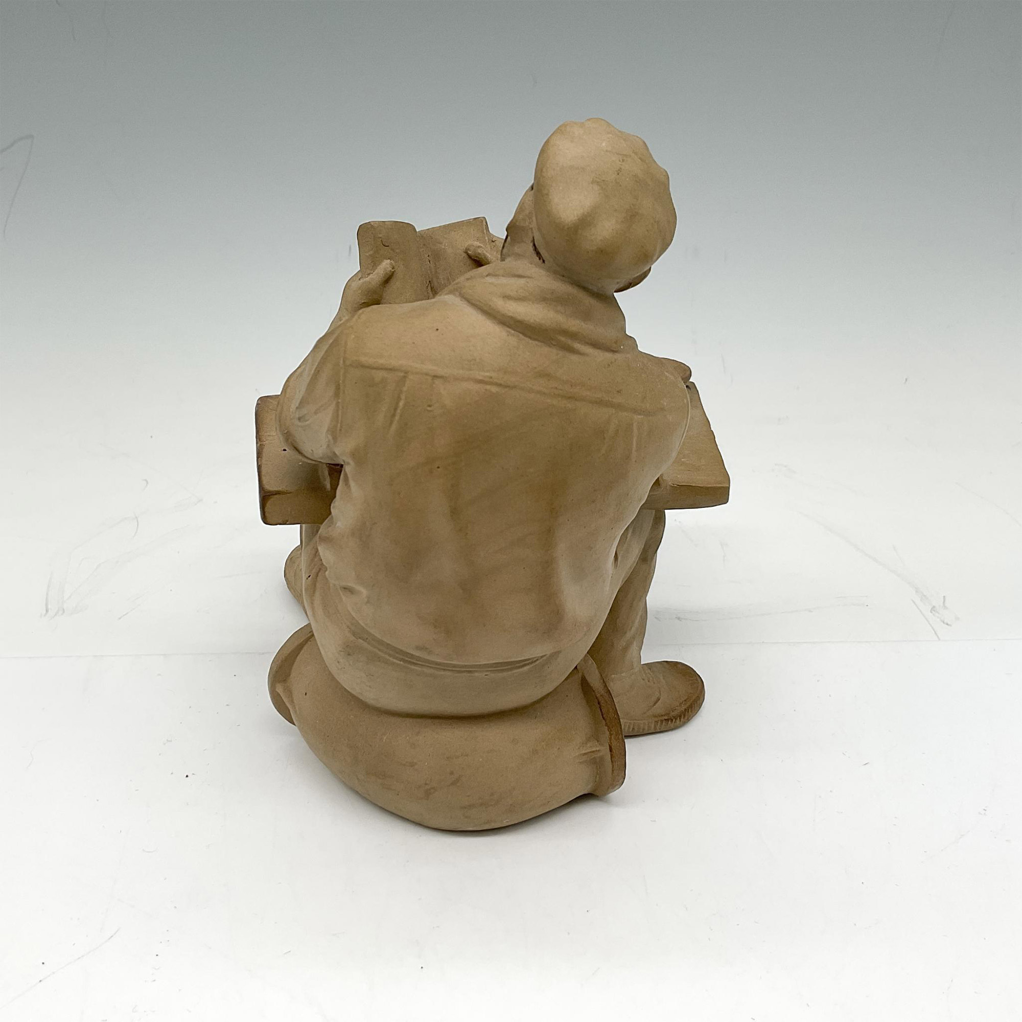 Chinese Pottery Figure, Communist Worker - Image 2 of 3