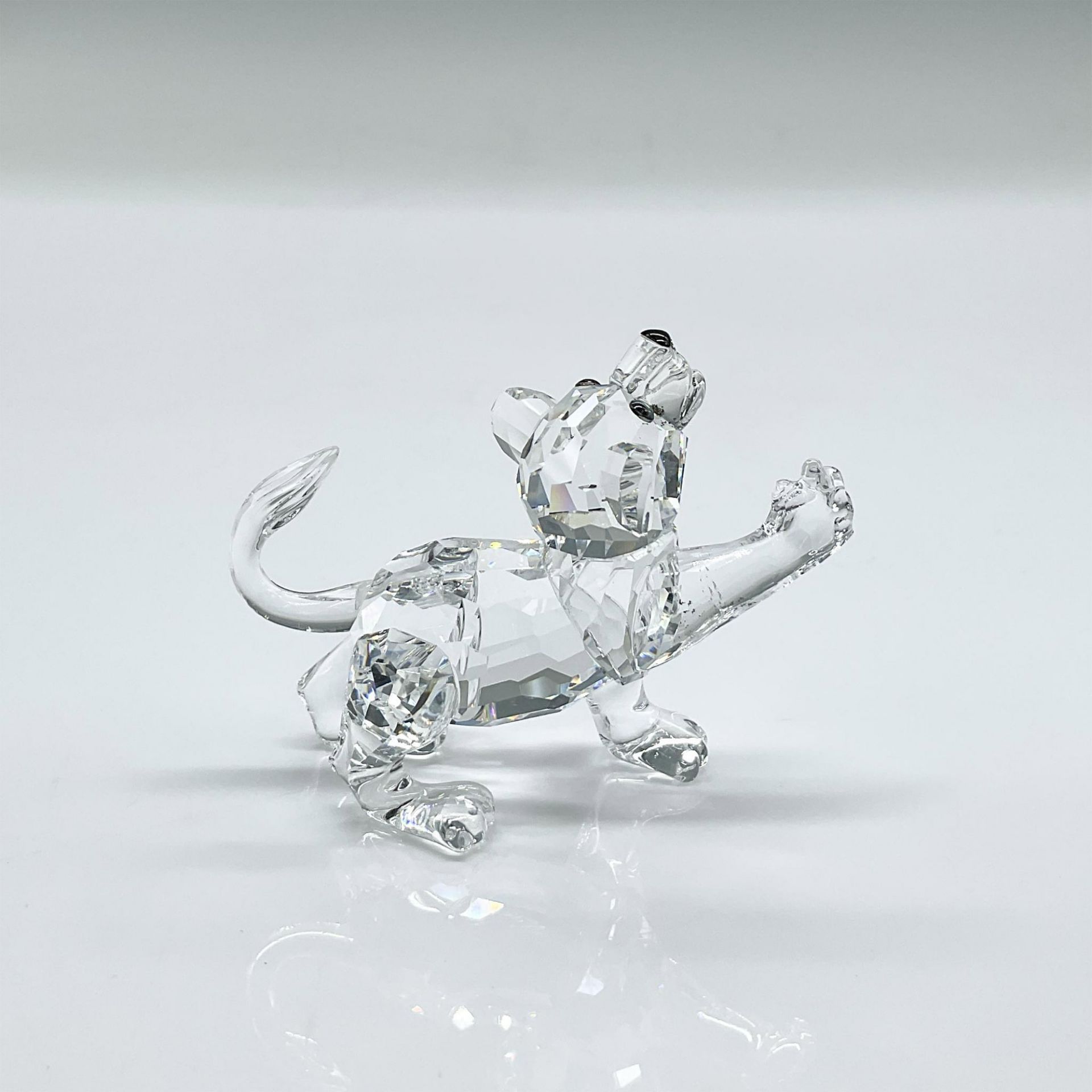 Swarovski Silver Crystal Figurine, Lion Cub - Image 2 of 4